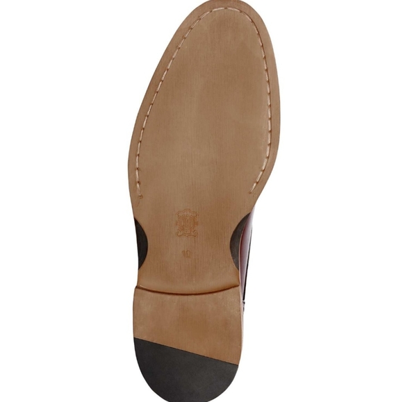 JOSEPH ABBOUD HERITAGE DRESS SHOES  12-D 59, CHERRY COLOR. - Picture 6 of 6